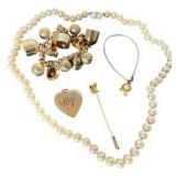 Assortment of Vintage Jewelry