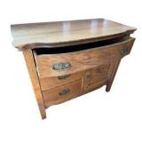 Antique Oak Washstand