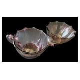 Pink Depression & Amethyst Glassware