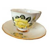 Variety of Tea Cups and Saucers