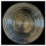 Ribbed 8' Salad Plates - 12 Pieces