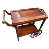 Arts & Crafts Mission Oak Tea Cart