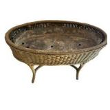 Vintage Wicker Planter
