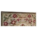 Small Floral Entry Way Rug