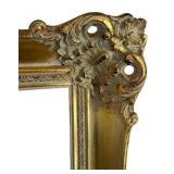 Vintage Baroque Wooden Gold Picture Frame