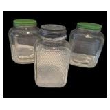 Vintage Hoosier Glass Jars
