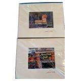 Eatery Watercolors by Vincent Takas