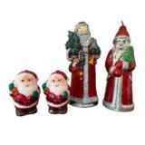 Vintage Santa Candles