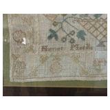Antique Needlework Sampler - 1820
