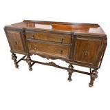 Stunning Antique Wooden Sideboard/Buffet
