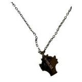 Vintage Sterling Silver Flower Basket Pendant Necklace