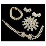 Stunning Vintage Rhinestone Jewelry