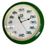 John Deere Wall Clock & Photograph