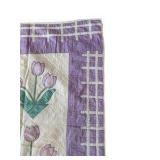 Vintage Purple Tulip Quilt