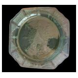 Pair of Vaseline Glass Plates