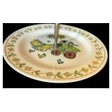 Poppytrail by Metlox 'Happy Time' Three Tiered Serving Dish