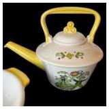 Poppytrail by Metlox 'Happy Time' Teapot & Serving Dishes