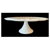 Set of Three Milk Glass Dishes