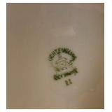 Vintage Leuchtenburg Serving Dish & Matching Salt Cellars