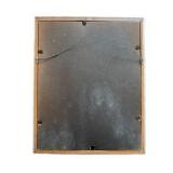 Mid Century Decorative Reverse Glass Framed Painting