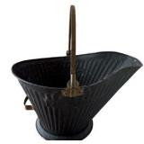 Vintage Black Ash Bucket
