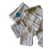 Vintage White Table Linens