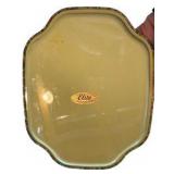Set of 6 Vintage Elite Metal Trays