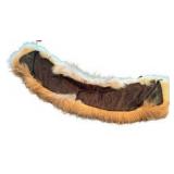 Dyed Fox Fur Collar