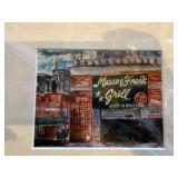 Eatery Watercolors by Vincent Takas