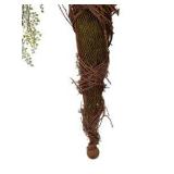 Artificial Wall Hanging Fern Plant in Cone Shaped Basket