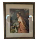 Lady Hamilton as a Bacchante Vintage Artwork