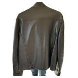 Kenneth Cole Reaction Men's Leather Jacket - Size L