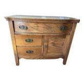Antique Oak Washstand