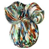Murano Style Glass Vase