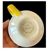 Poppytrail by Metlox 'Happy Time' Teacups & Saucers