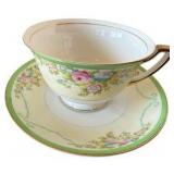 Set of 4 Meito China Cups and Saucers