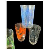 Seven Vintage Juice Cups