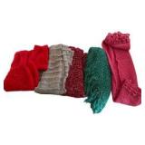 Stunning Hand Knitted Scarves & Shawls
