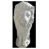 Pair of Outdoor Resin Lion Statues