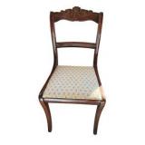 Vintage Mahogany Kneehole Desk & Chair