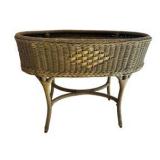 Vintage Wicker Planter