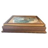 Victorian Style Jewelry Box with Mirror