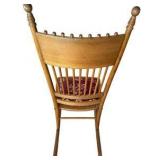 Antique Embroidered Rocking Chair/ Nursing Chair