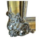 Vintage Baroque Wooden Gold Picture Frame