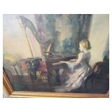 'The Music Room' by Marguerite Pearson Framed Print
