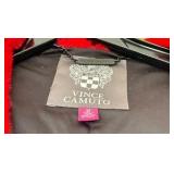 Vince Camuto Red Faux Fur Hooded Jacket - Size M