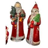 Vintage Santa Candles