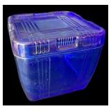 Collection of Cobalt Blue Depression Glass