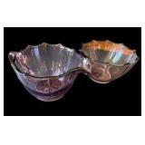 Pink Depression & Amethyst Glassware