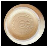 Watt Ovenware Mixing Bowl, Hall Autumn Leaf Platter & Black Glass Bowl